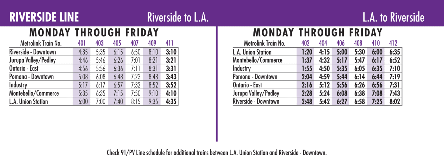 Celebrate the Season with Metrolink’s Fall Schedule