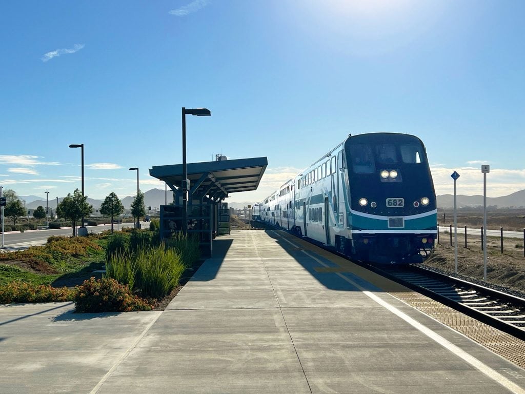 Perris-South Metrolink Station and Layover Facility - Riverside County ...