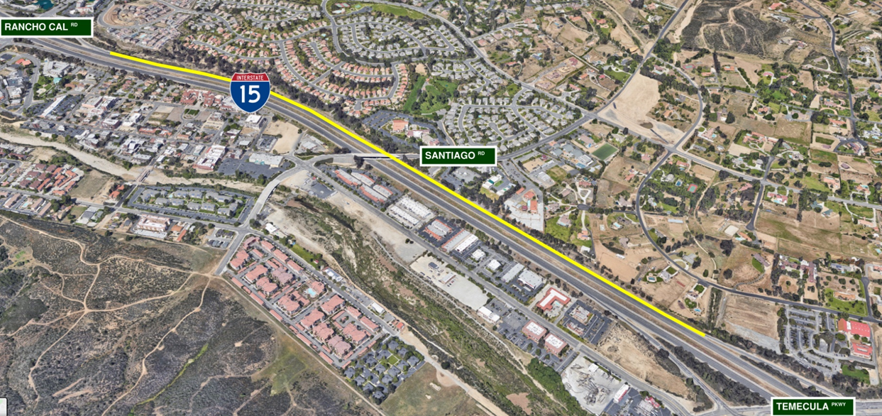 I15 Congestion Relief Project Map